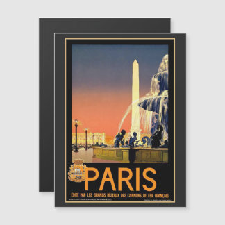 Publicité touristique vintage Paris