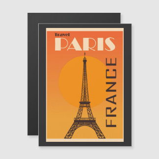 Publicité touristique vintage Paris France