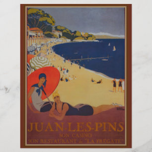 Publicité vintage de voyage