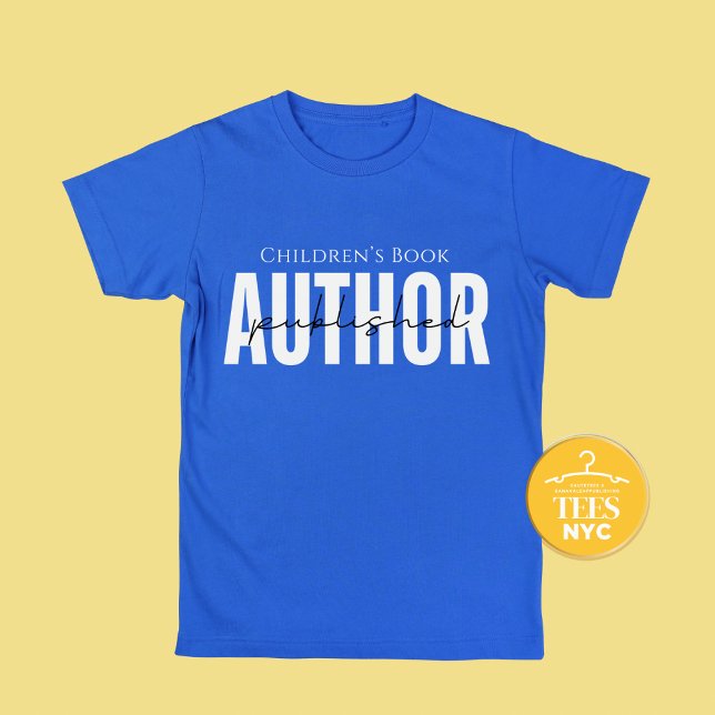 Publié Livre pour enfants Auteur T-shirt Unisex (Créateur téléchargé)