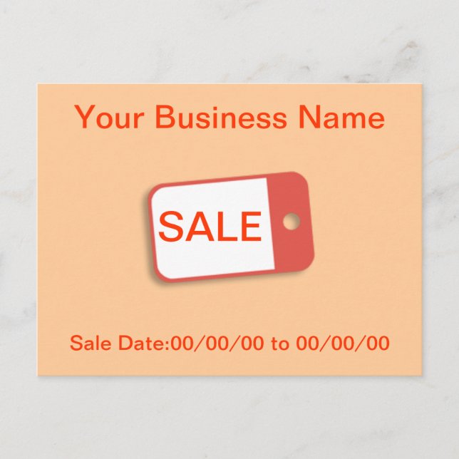 Publier la carte postale de vente (Devant)