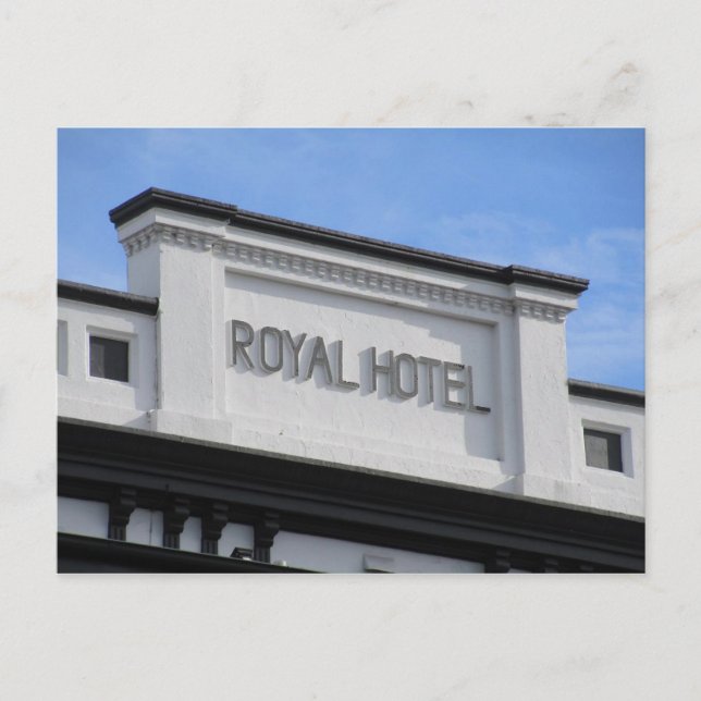 Pubs de Sydney : Carte postale de l'hôtel Royal (Devant)