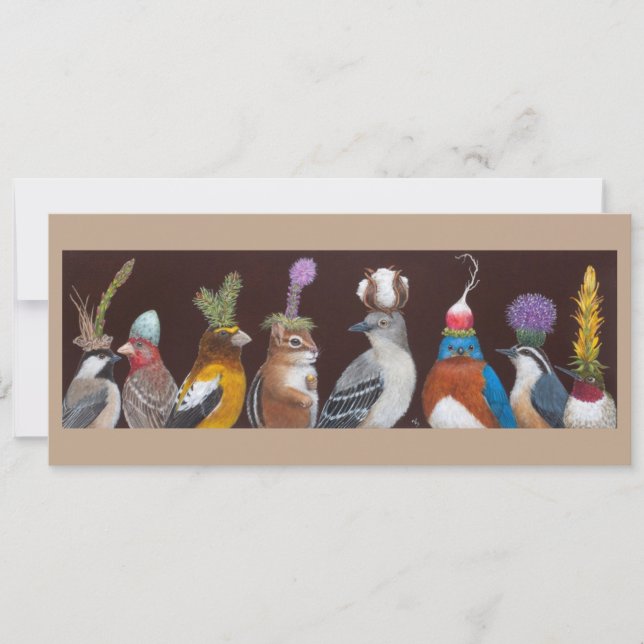 Puce et la carte plate de casse-croûte de partie (Devant)