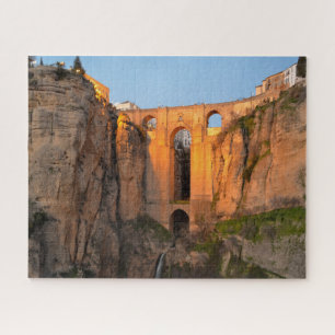 Puente Nuevo Ronda Bridge Jigsaw Puzzle Puzzle