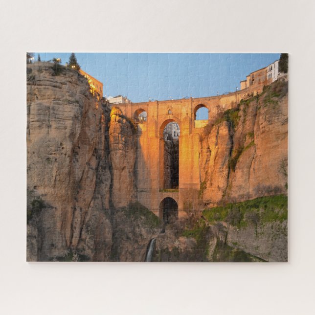 Puente Nuevo Ronda Bridge Jigsaw Puzzle Puzzle (Horizontal)