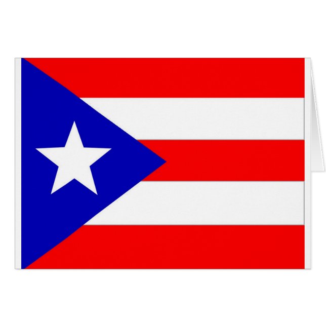 Puerto Rico Flag (Devant horizontal)