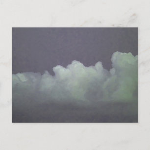 "Puffés de pluie" - Carte postale