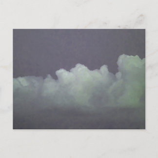 "Puffés de pluie" - Carte postale