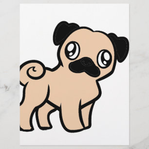 pug cartoon fauve