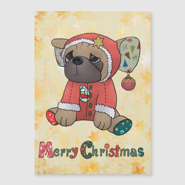 Pug de Noël (Devant)