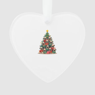 Pug de Noël Arbre Mignon Xmas (2)