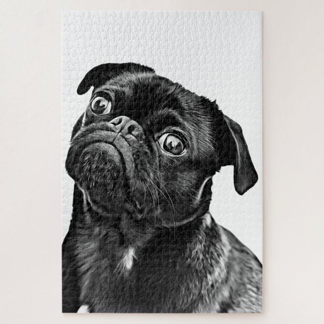 Pug Dog Puzzle (Vertical)