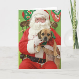 Puggle ! Carte de Noël