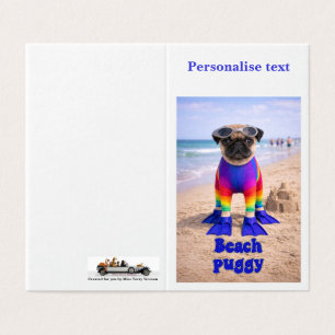 Puggy de la plage