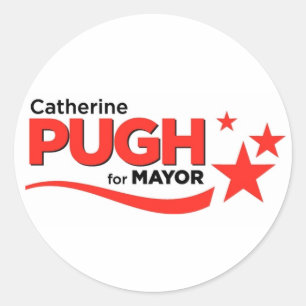 Pugh pour maire Stickers
