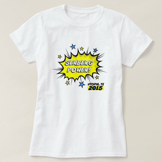 Puissance de Seaberg ! Le T-shirt des femmes (Design devant)