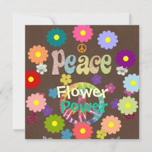 Puissance des fleurs des années 1960