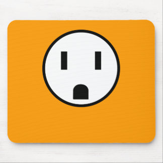 Puissance - tapis de souris (orange)