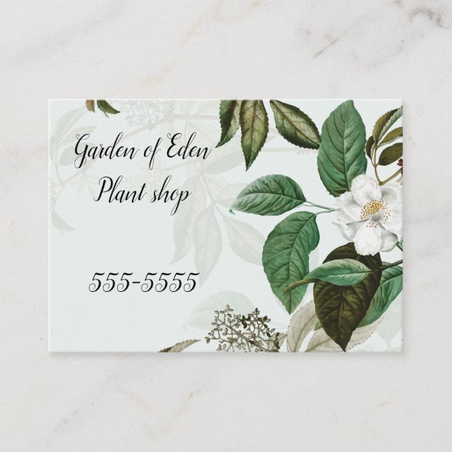 Puissant, 3,5" x 2,5" carte de visite (Devant)