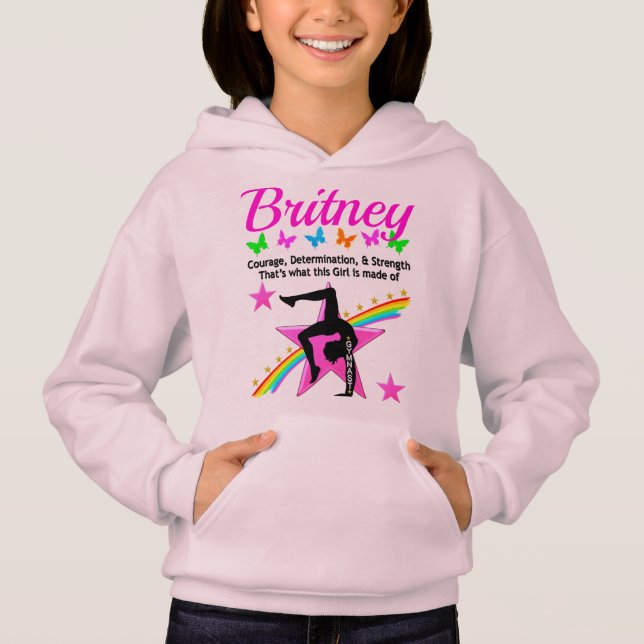 PUISSANT GYMNAST SWEAT - SHIRT À CAPUCHE PERSONNAL (Devant)