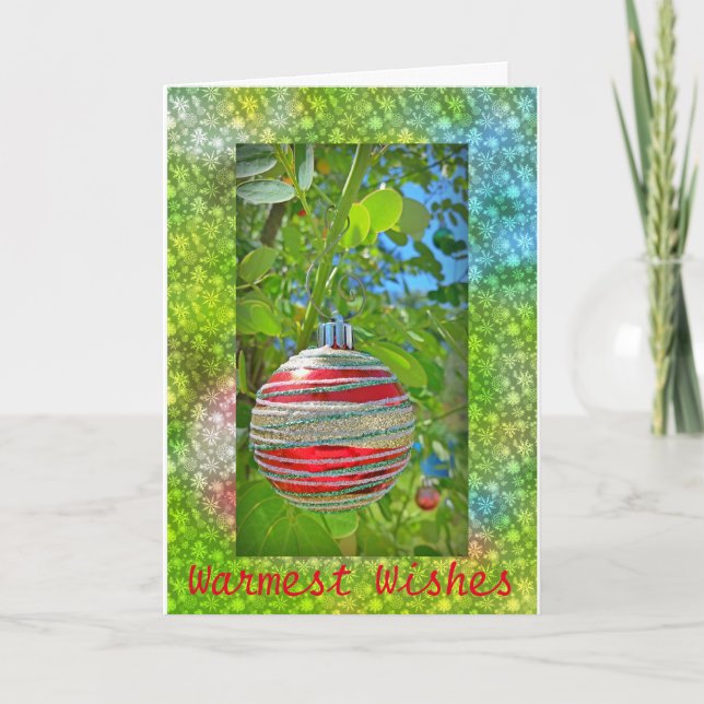 Puisse ton Noël être joyeux et brillante carte de  (Devant)