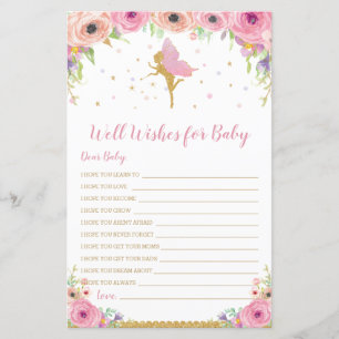 Puits de Fée Florale souhaits pour l'activité bébé