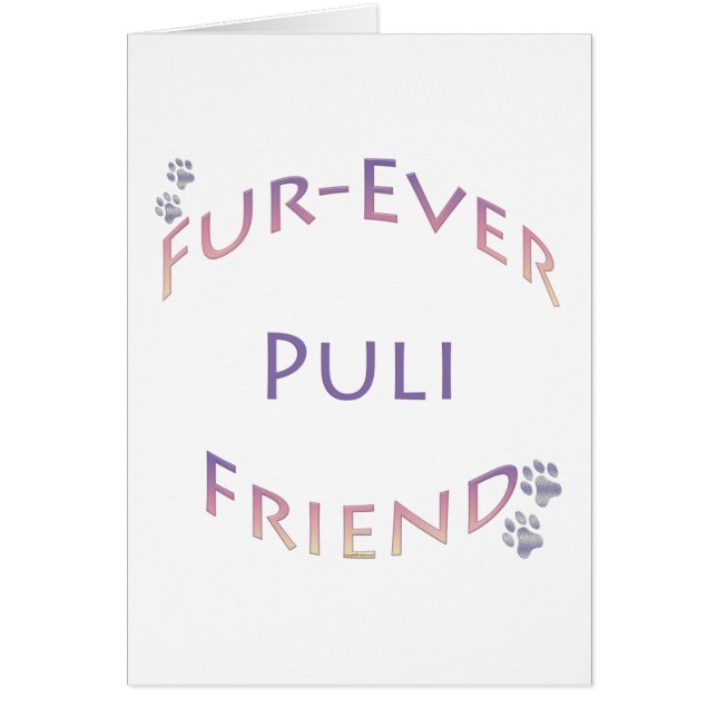 Puli Furever Friend (Devant)