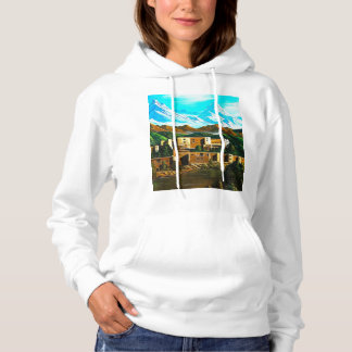 PULL À CAPUCHE アルハンブラの白い山