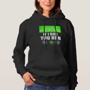 Pull À Capuche 4 juillet Adulte Responsable De Fireworks Si Je Fo
