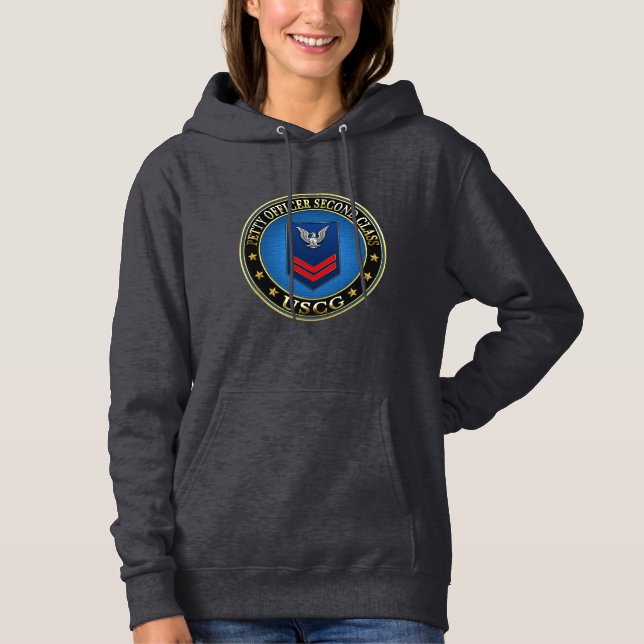 Pull À Capuche [600] CG : Maître de deuxième classe (PO2) (Devant)