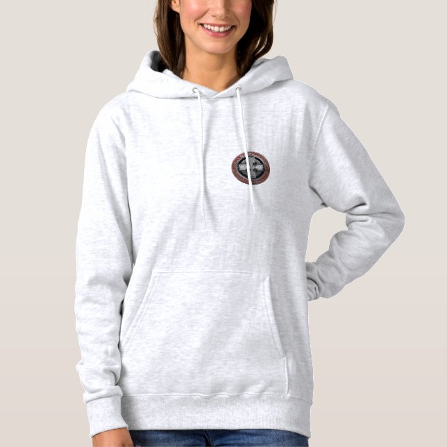 Pull À Capuche [900] Ancienne Croix de noeud d'argent sacré celti (Devant)