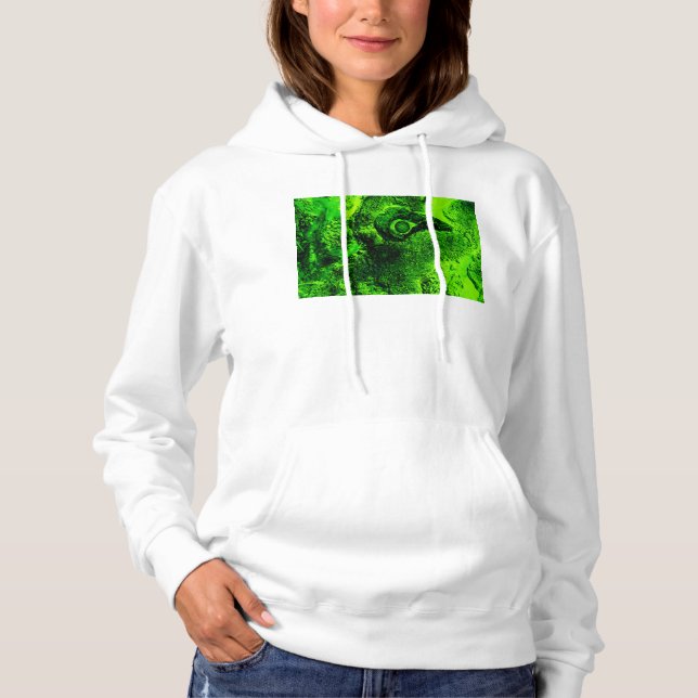 Pull À Capuche à la recherche de vert (Devant)