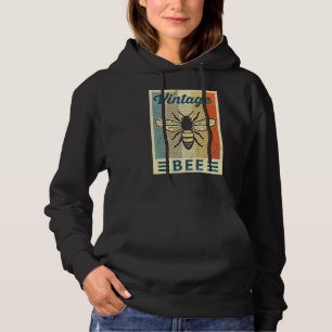 Pull À Capuche Abeille apicultrice vintage