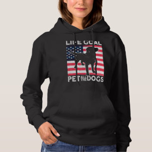 Pull À Capuche Accessoires pour chiens Labrador Usa Drapeau Objec