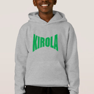 Pull à capuche acier enfants KIROLA