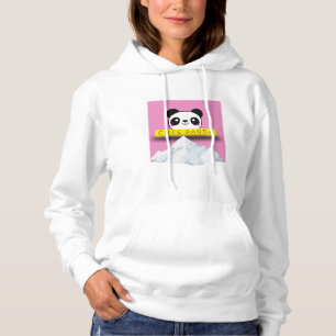 Pull À Capuche Adorable T-shirt Panda Vibes