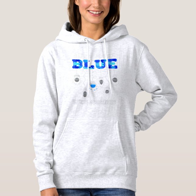 Pull À Capuche Afficher la prise en charge de la Sensibilisation  (Devant)