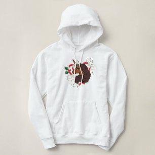 Pull À Capuche Afro Unicorn Sucre de canne Heart Holiday