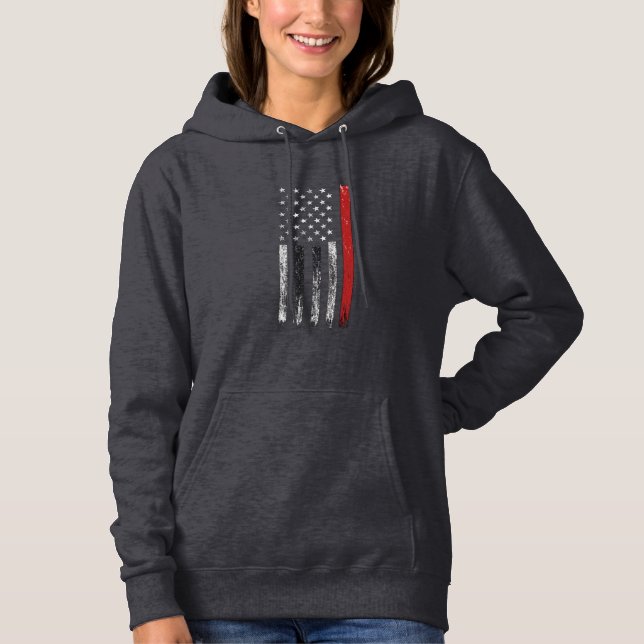Pull À Capuche Aigle américain  (Devant)
