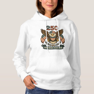 Pull À Capuche Aigle royal patriotique America 250