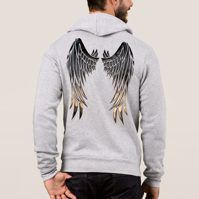 Pull À Capuche ailes (Dos)