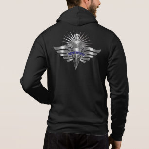 Pull À Capuche Ailes personnalisées géniales pour parachutiste