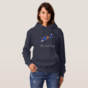Pull À Capuche Aimez le chandail de la Nouvelle-Écosse de coeur
