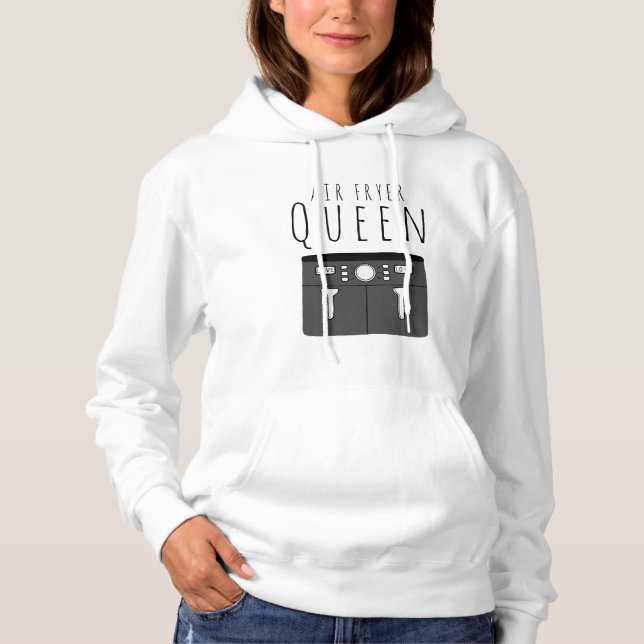 Pull À Capuche Air Fryer Queen (Devant)