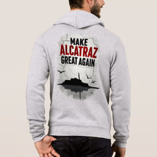 Pull À Capuche Alcatraz Revival Club - Satire rétro
