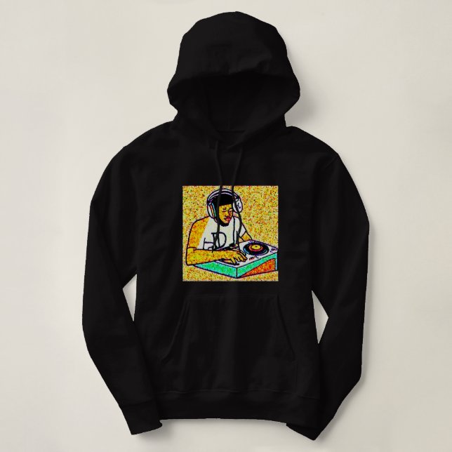 Pull À Capuche Alchimiste analogique (Design devant)