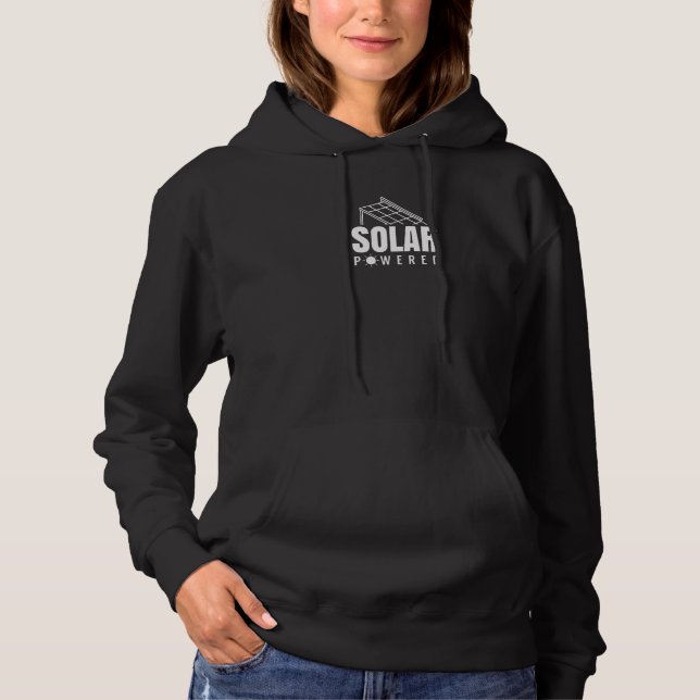 Pull À Capuche Alimenté par l'énergie solaire Énergie solaire Éne (Devant)