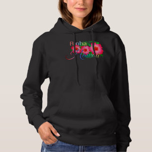 Pull À Capuche Aloha Hawaii Fleurs des îles tropicales