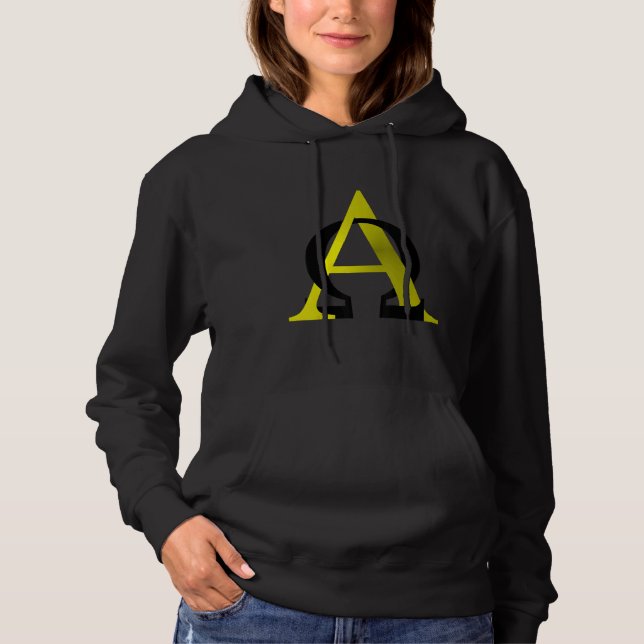 Pull À Capuche Alpha Omega 1 (Devant)