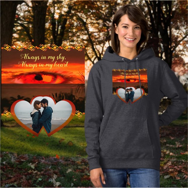 Pull À Capuche Always in my sky 2106 (Créateur téléchargé)